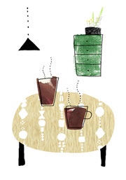 リビングチェアーでスペースとコストを節約